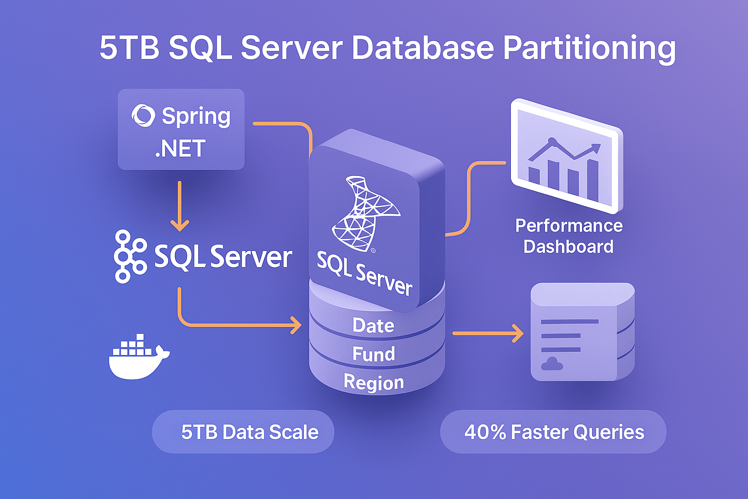 5TB SQL Server Database Partitioning Architecture